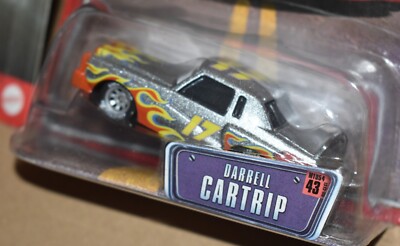 Disney Pixar CARS DARRELL CARTRIP #43 & BOB CUTLASS LOT OF 2 NEW