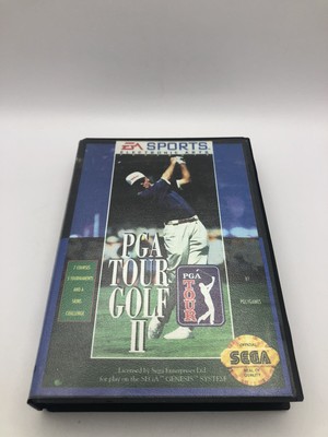 PGA Tour Golf 2 Sega Genesis mit Handbuch 16 Bit Retro NTSC 1992 #0672