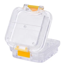 Dental Yellow Denture Clean Storage Membrane Tooth Box Case Film With Membranes