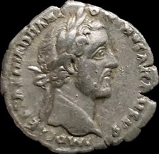Antoninus Pius138-161AD,Silver Denarius. Roman Imperial 