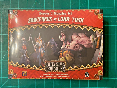 Massive Darkness Sorcerers vs Lord Tusk (NIB)