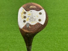 J.C. HIGGINS Johnny Bulla Autograph Genuine Persimmon 473A Driver Left Handed LH