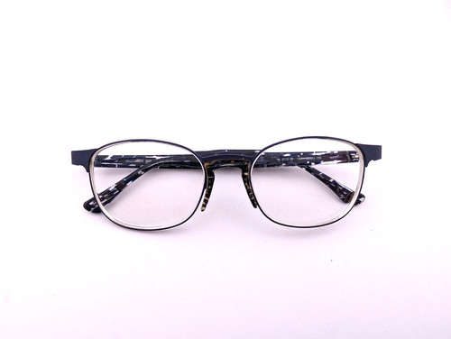 See Eyeglasses, Frames Only, C9983, 4968, 51-18-140, Metal, Made in Italy