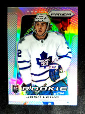 2013-14 Panini Prizm JOSH LEIVO Rookie Silver Prizms Refractor Holo RC #394