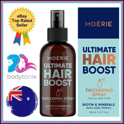MOERIE ULTIMATE HAIR GROWTH SPRAY Biotin & Minerals + Amino Acids Vitamins 150ml