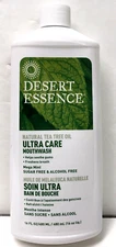 Desert Essence Mouthwash Natural Tea Tree oil  Ultra Care  Mint 16 fl oz Sealed