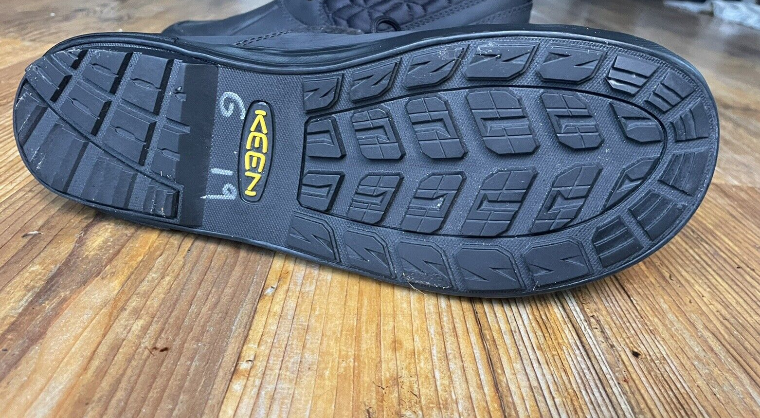 Stivali Keen Elsa 2 taglia 10 5 EU 41 invernali impermeabili donna pelle nera 1019636