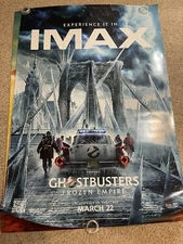 IMAX 4x6 Lot of 4 Bus Shelter Posters FURIOSA, GHOSTBUSTERS, RED ONE, ANT-MAN 3