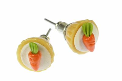 Cupcake Carrot Cake Earrings Miniblings Carrot Cake Carrot Carrot Mu