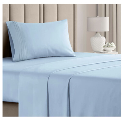 3 Piece College Dorm Room Bed Sheets, Bedding Sheets Set, Extra Soft, Twin XL