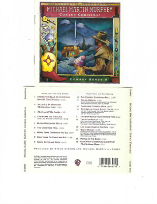 MICHAEL MARTIN MURPHEY - COWBOY CHRISTMAS (CD 1991) **19 TRACKS** BMG CLUB