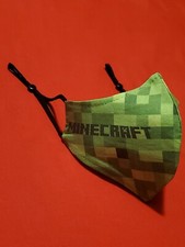 Kids Minecraft Pixels Adjustable Face Mask