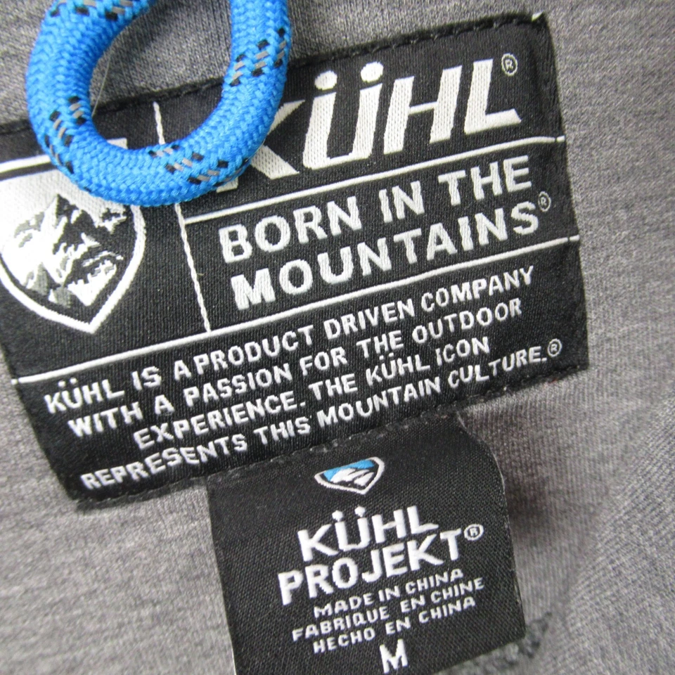 Chaleco Kuhl Mujer Mediano Sin Mangas Informal Bolsillos con Cremallera Exterior Senderismo Gris Foto 3 de 4