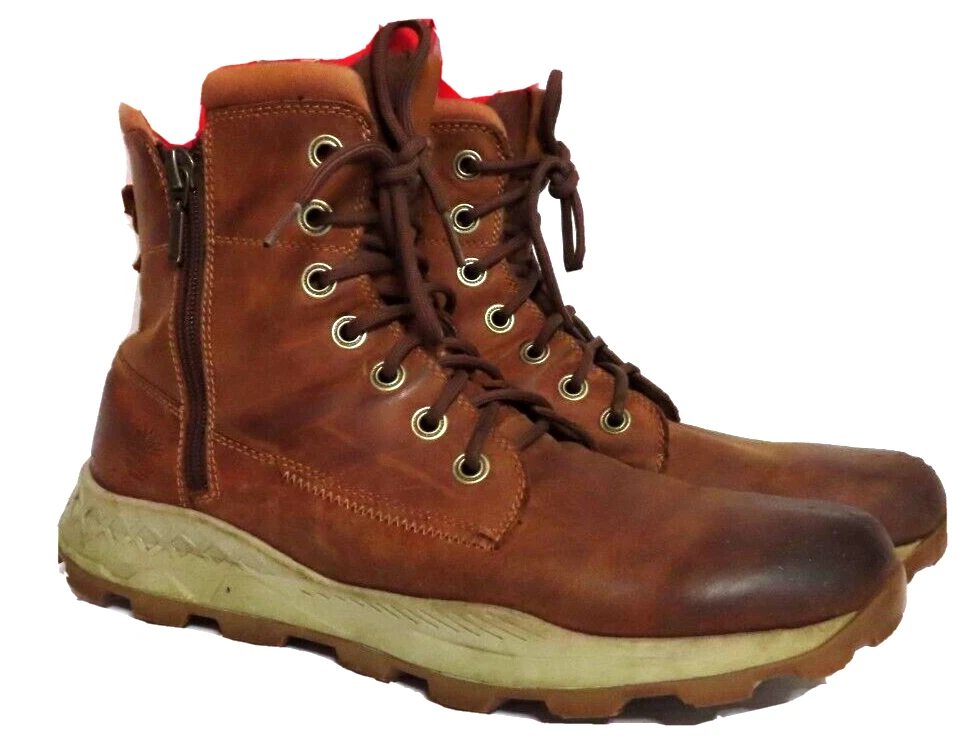 Baleinwalvis Cordelia het ergste Men&#039;s Timberland Brooklyn Side Zip boots sneakers leather sz 13 | eBay