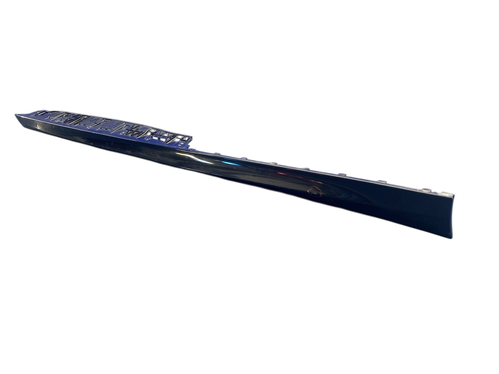 2010-2015 AUDI R8 LEFT SIDE SKIRT ROCKER PANEL MOULDING PHANTOM BLACK PEARL