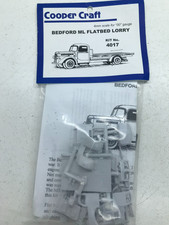 COOPERCRAFT OO GAUGE 1:76 SCALE 4017 BEDFORD ML FLATBED LORRY KIT + SEALED PACK