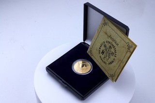 986er Goldmedaille ca. 3 55g Ockenheim Heraeus Goldmünze St. Jakobsberg Etui