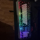 Gaming RGB Illuminated Backlit Computer Keyboard Black — photo 2