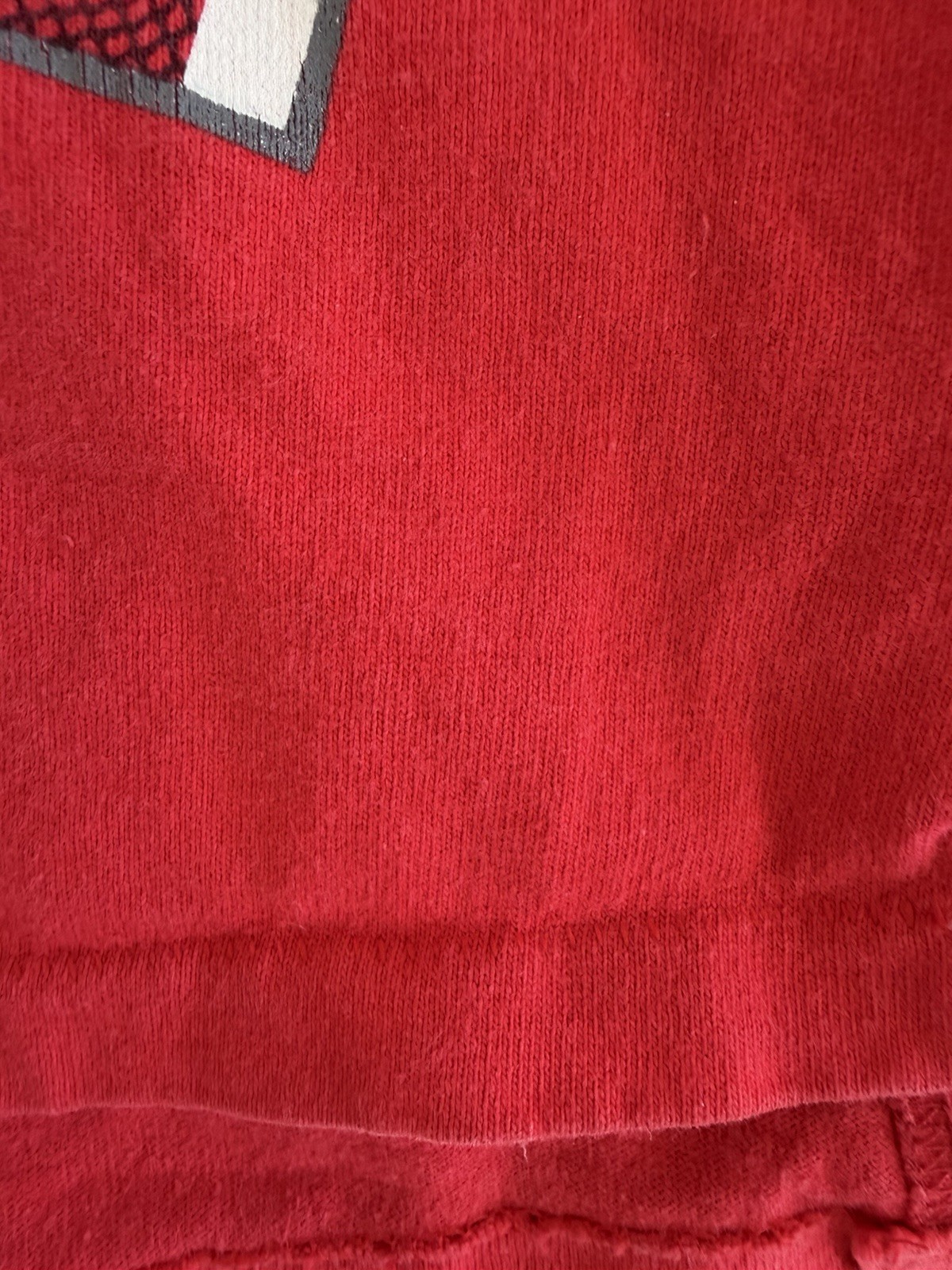 Super rare 80s-90s Jordan flight single stitch Red Nike Air Jordan tank top image 3