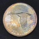 1967 Canada Silver Dollar $1 - Colorful Toned
