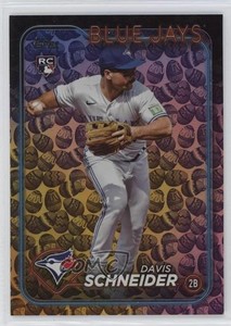 2024 Topps Series 1 Eggs Davis Schneider #189 Rookie RC