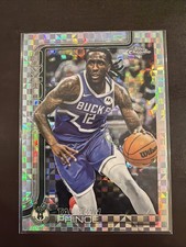 2025-26 Topps Chrome X-Fractors #147 Taurean Prince Milwaukee Bucks SP