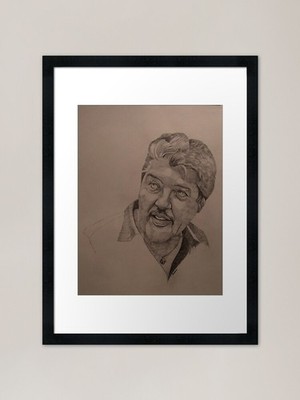 Skizze für Ivan gerahmter Kunstdruck gerahmtes Wandbild Poster Leinwanddruck Bild