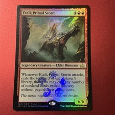 MTG Etali, Primal Storm Foil Card, Media Promos, Rare NM
