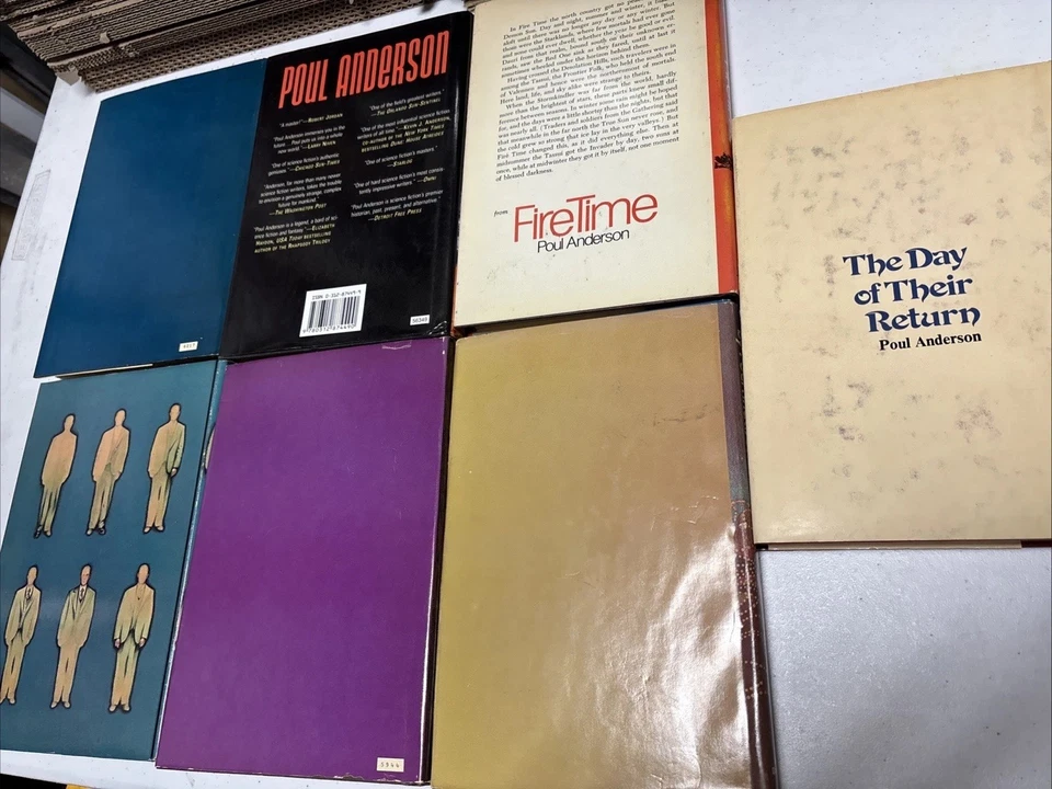 Poul Anderson Hardcover Bundle - 7 Books Total Sci-fi BCE Hardcovers w/ DJs - Image 4 of 4