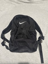 Nike Brasilia 9.0 Mesh Training Backpack Black BA6050-010 See Through 26L NWT