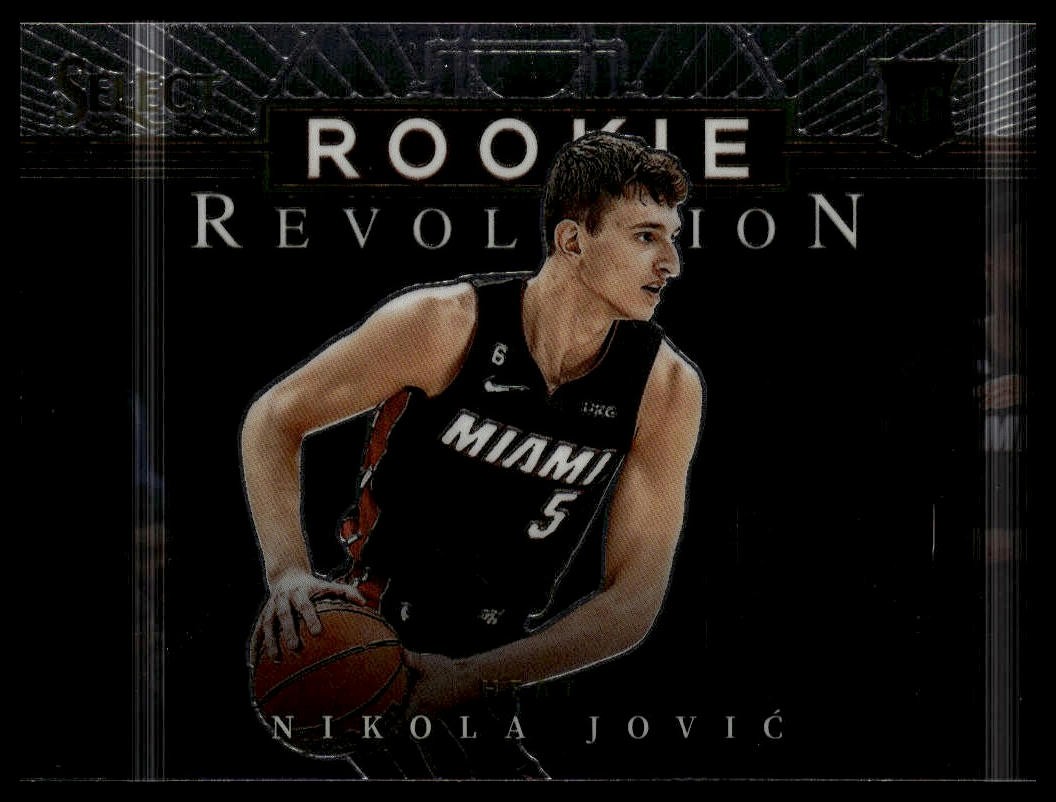 2022-23 Panini Select #2 Nikola Jovic Rookie Revolution RC