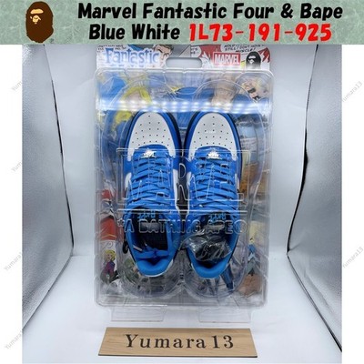 Marvel Fantastic Four & Bape Blau Weiß 1L73-191-925 Herren Gr.