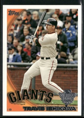 2010 Topps San Francisco Giants World Series Champions #SFG17 Travis Ishikawa