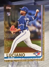 Elvis Luciano 2019 Topps Update Series Gold /2019 Rookie #US74 Blue Jays RC
