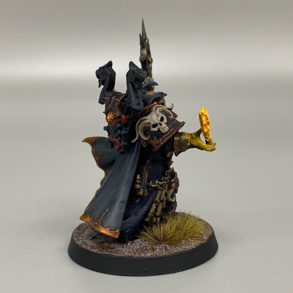 CONVERSION CHAOS LORD Griffe Eclair Reacteur Dorsal warhammer 40k EUR