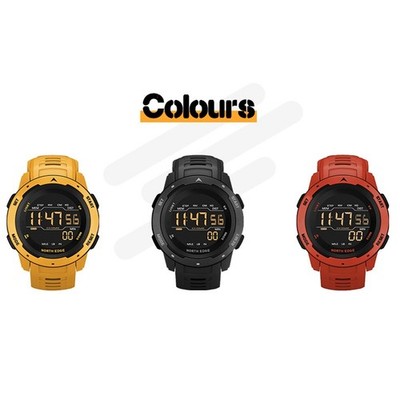 Reloj Digital Luminoso para Hombres para Deporte, Resistente al Agua