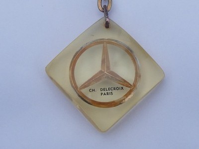 SCHÖNE SCHÖNE SELTEN! PORTE-CLES BOURBON Schlüsselanhänger - MERCEDES-BENZ CH DELACROIX PARIS