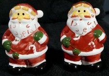 Set of 2 Santa Claus Salt & Pepper Shakers