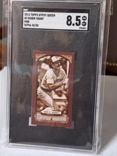 2014 Topps Gypsy Queen Robin Yount Mini Sepia 45/50 #3 SGC 8.5