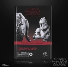 STAR WARS The Black Series Phase I CLONE TROOPER & Super Battle Droid