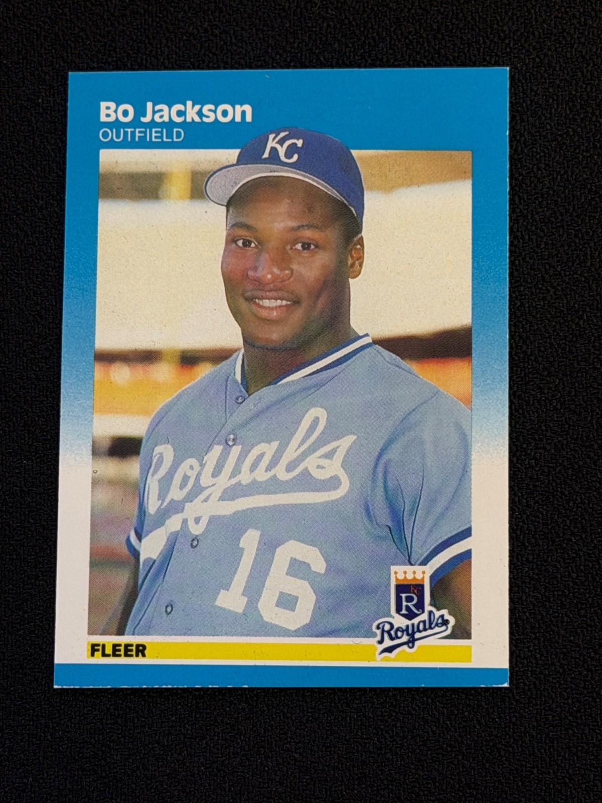 1987 Fleer GLOSSY Bo Jackson RC #369