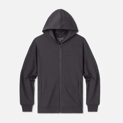 🧡*NEW*Unbound Merino Men's Size XL Compact Travel Hoodie - Charcoal MSRP $198