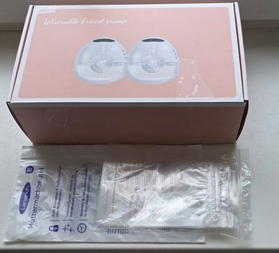 Lulia elektrische Handsfree Doppel-Milchpumpe (2er-Set)