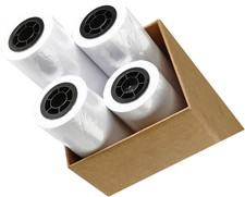 4 Rolls 24" X 150' 24-Inch X 150 Foot 20lb 74 GSM Bond Paper 2" Core Plotter