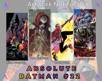  Absolute Batman #22 (4 Book set) Presale 7/8/26 (FOC 6/15/26)