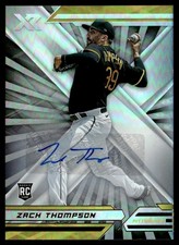 2022 Panini Chronicles XR Autographs Zach Thompson Rookie Auto Pittsburgh
