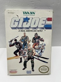 G.I. Joe: A Real American Hero (Nintendo NES, 1991) In Box With Foam, No Manual