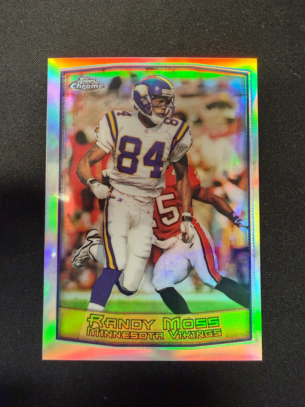 1999 Topps Chrome Randy Moss #1 Refractor
