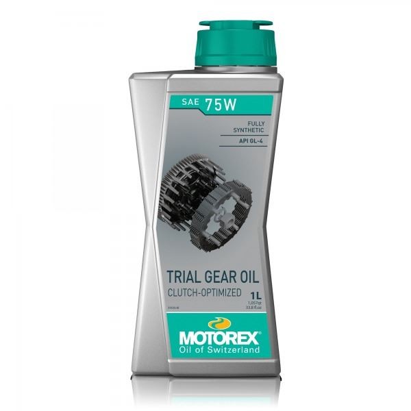 MOTOREX Trial Gear 75W Fully Synthetic Motorcycle Gearbox Oil for GASGAS 1 Litre