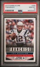 2013 PANINI SCORE #285 TOM BRADY PSA 10